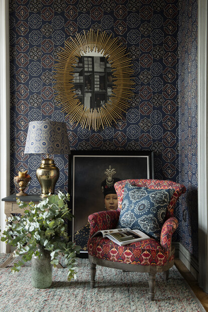 Mind the Gap Ajrak Behang