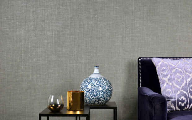 Dwc behang linnen belgisch linnen dutch wall textile company sfeer