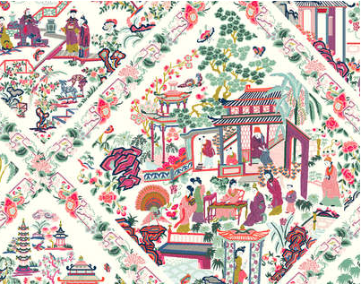 Braquenie L&#039;Empire Du Milieu Behang