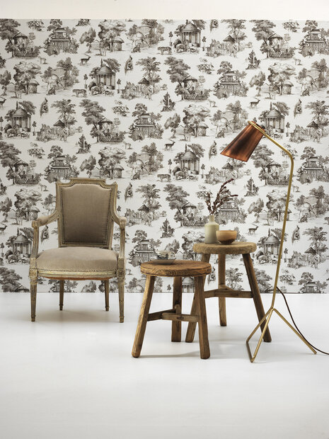 Braquenie La Menagerie Behang Imperatrice Eugenie&nbsp;Collectie