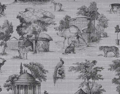 Braquenie La Menagerie Behang BP322002