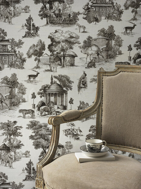 Braquenie La Menagerie Behang Imperatrice Eugenie&nbsp;Collectie