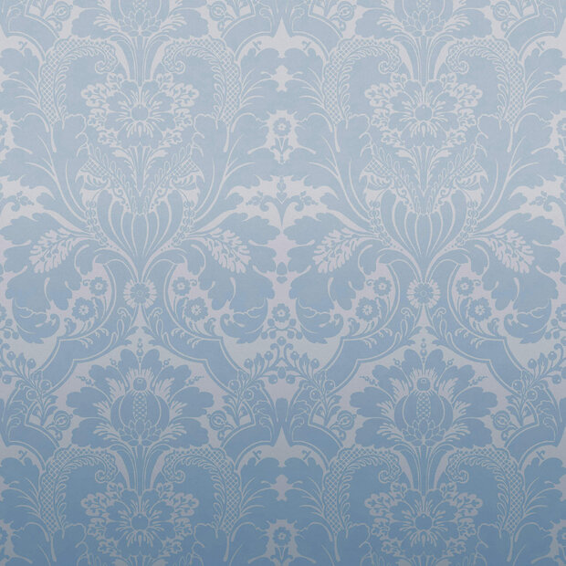 Little Greene St James&#039;s Park Behang Cobalt Fade