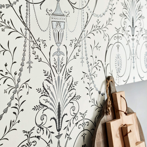 Little Greene Marlborough Behang Glace London Wallpapers V