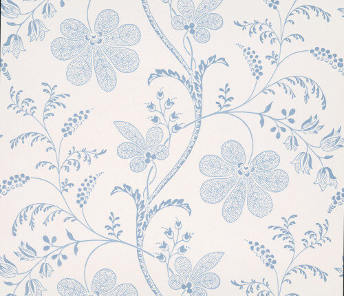 Little Greene Bedford Square Behang Porcelain Wallpapers V sfeer