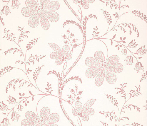 Little Greene Bedford Square Behang hellebore Wallpapers V