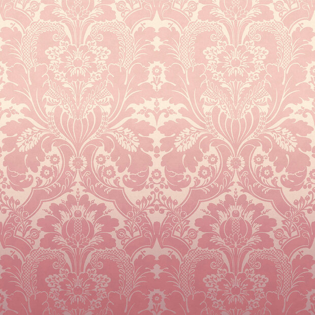Little Greene St James&#039;s Park Behang Cherry Fade Wallpapers V 