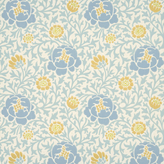 Little Greene Lansdowne Walk Behang Marigold Wallpapers V 