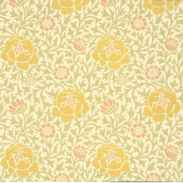 Little Greene Lansdowne Walk Behang Pollen Wallpapers V 