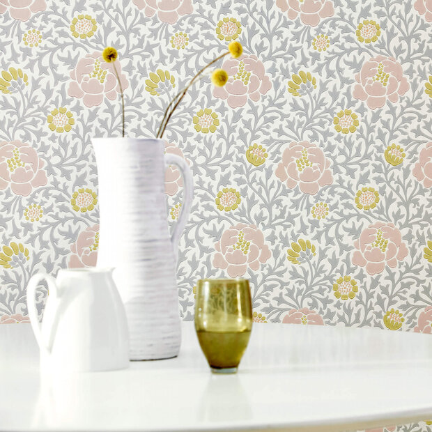 Little Greene Lansdowne Walk Behang Nordic