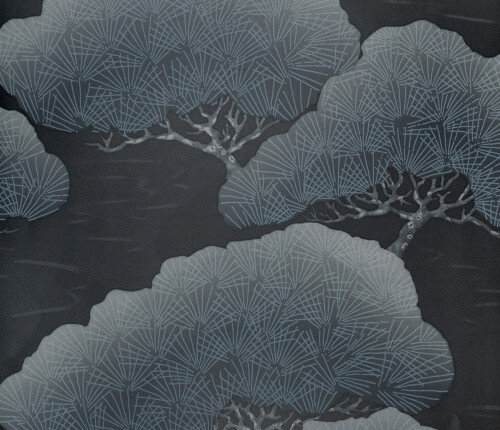 Behang Little Greene Pines Ash pine 20th Century Papers Collectie Luxury By Nature