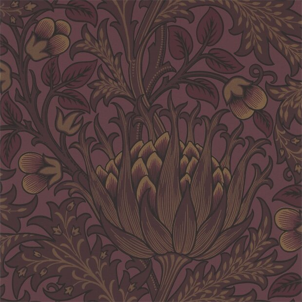 William Morris Artichoke behang Morris &amp; Co Archive 210355