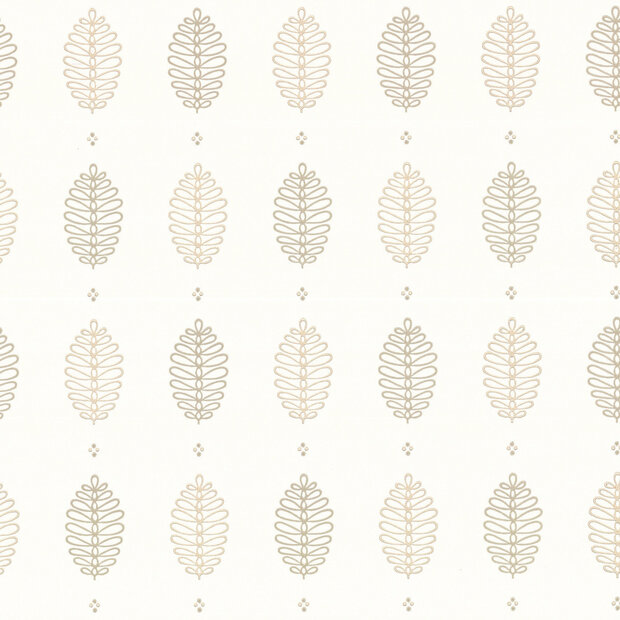 Behang Little Greene Cones LINT 20th Century Papers Collectie Luxury By Nature