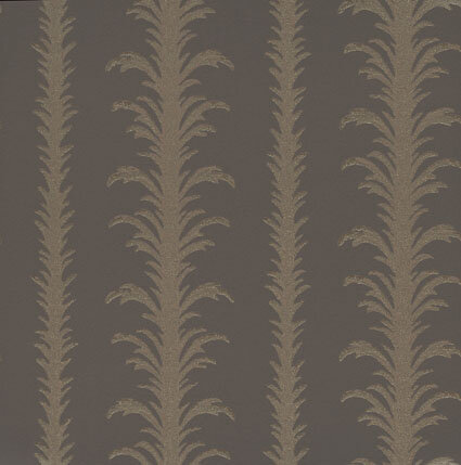 Little Greene behang, London Wallpapers 2, lauderdale, bruin, grijs, zilver, 0273LATRUFF,