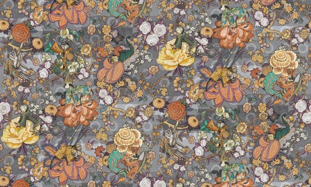 Moooi Rendezvous Tokyo Blue Behang MO3011 Cashmere