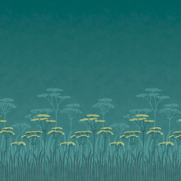 Little Greene Achillea Behang National Trust Papers&nbsp;Aurora