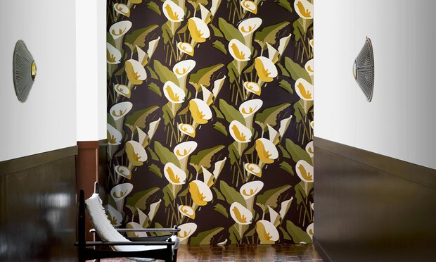 Elitis Arum Behang&nbsp;Flower Power behang collectie