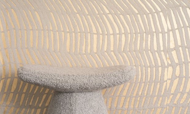 Elitis Amakusa Behang&nbsp;Paper Sculpture&nbsp;collectie