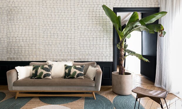 Elitis Puerto Princesa Behang&nbsp;-&nbsp;Ecrin behang collectie