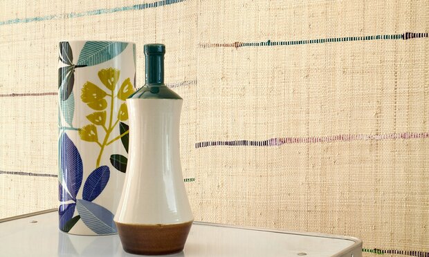 Elitis Tsarabanjina Behang&nbsp;Raw Raffia behang collectie RM_979_05