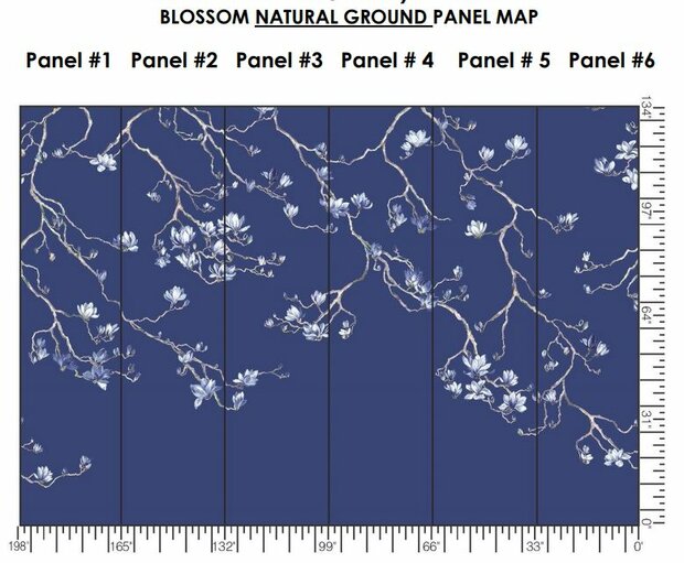 Phillip Jeffries Blossom natural ground