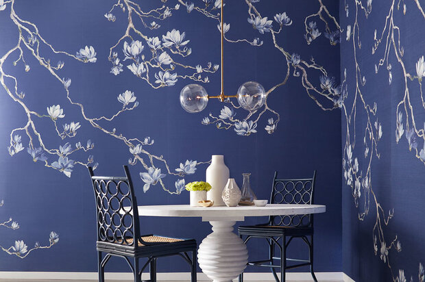 Phillip Jeffries Blossom behang 6400 sfeer