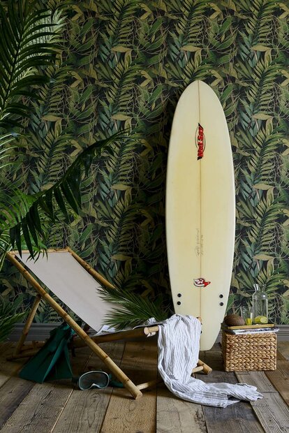 Mind the Gap Exotic Garden behang