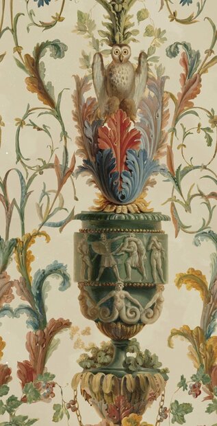 Mind the Gap Le Jardin Secret Taupe Behang