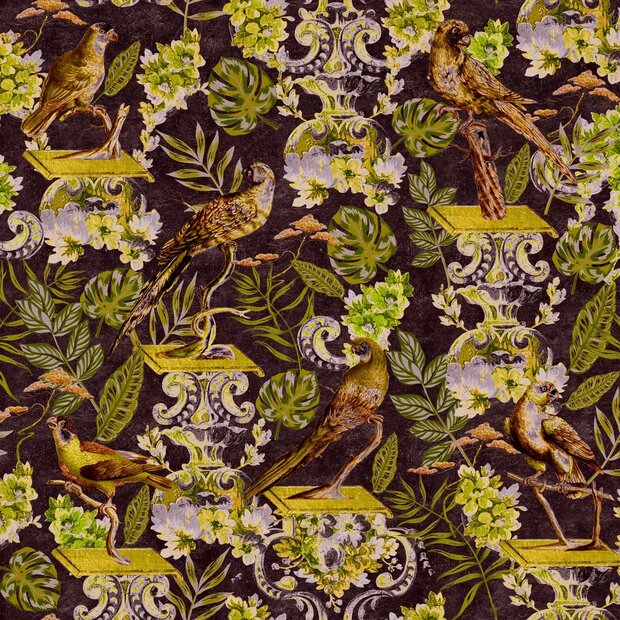 Mind the Gap La Voliere Dark Behang