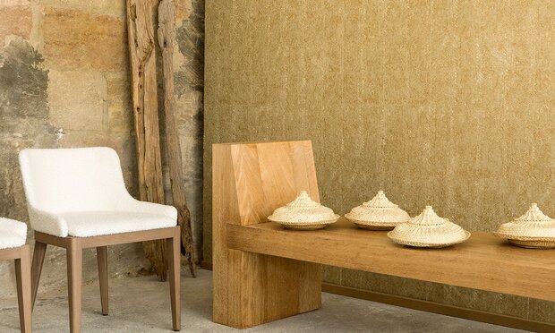 Elitis Laca Salvaje Behang Natural Mood behang collectie