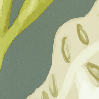 Elitis Fleur de lune Behang&nbsp;-&nbsp;Flower Power behang TP_305_02