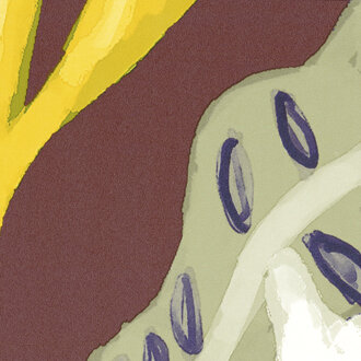 Elitis Fleur de lune Behang&nbsp;-&nbsp;Flower Power behang TP_305_05