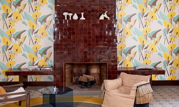 Elitis Arum Behang&nbsp;Flower Power behang collectie TP_304_04