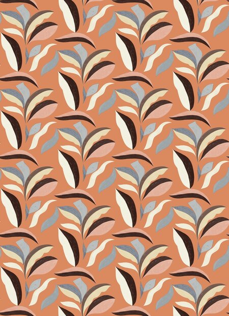 Elitis Nid d&#039;oiseau Behang&nbsp;Flower Power behang collectie TP 300 03