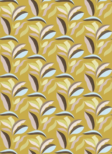 Elitis Nid d&#039;oiseau Behang&nbsp;Flower Power behang collectie TP 300 04