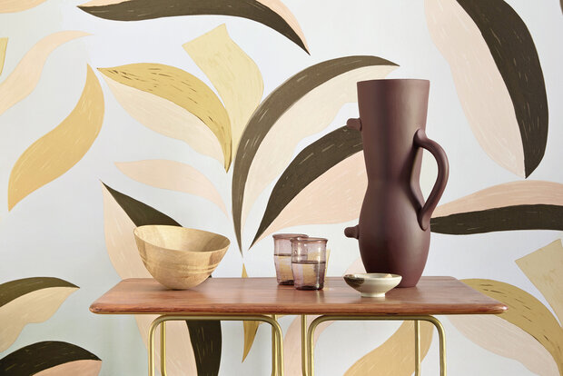 Elitis Nid d&#039;oiseau Behang&nbsp;Flower Power behang collectie TP 300 04