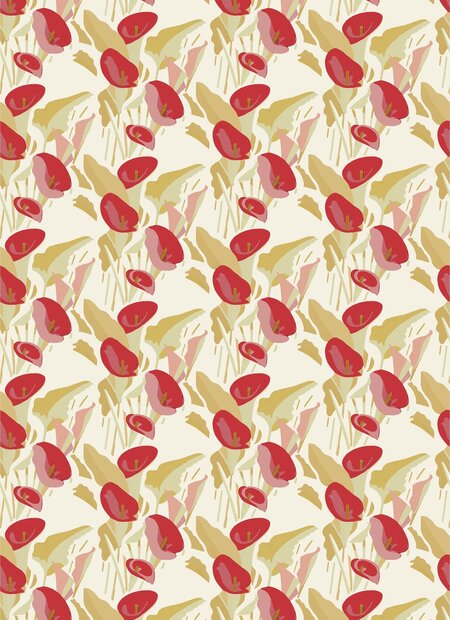 Elitis Arum Behang&nbsp;Flower Power behang collectie TP_304_02