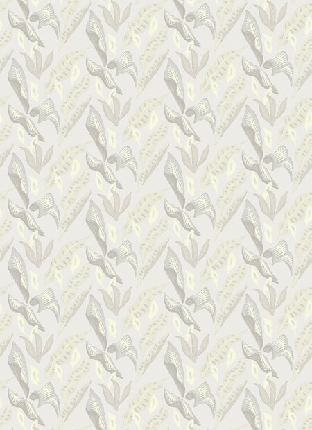 Elitis Fleur de lune Behang&nbsp;-&nbsp;Flower Power behang TP_302_02