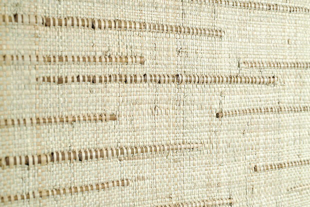 Elitis Iranja Behang&nbsp;Raw Raffia behang collectie