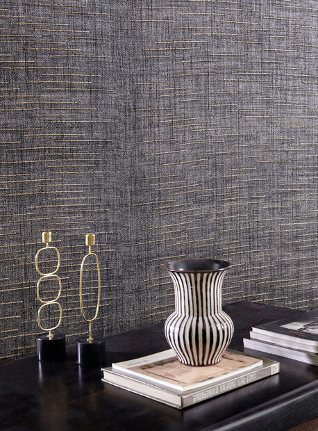 Elitis Iranja Behang&nbsp;Raw Raffia behang collectie