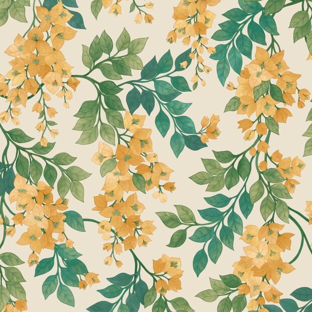 Cole and Son Bougainvillea Behang 117/6018