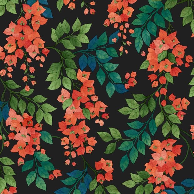 Cole and Son Bougainvillea Behang 117/6017