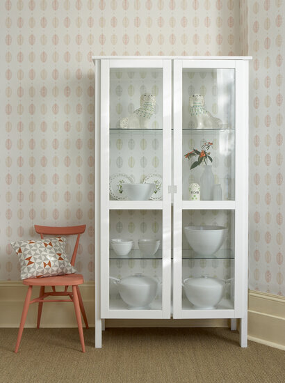 1950s behang,  cones, grijs, little greene, retro, wallpaper, 0271CNdaybr, luxury by nature