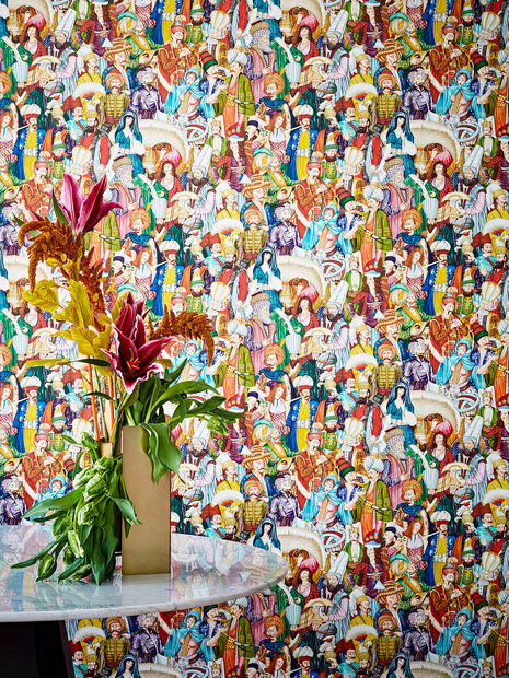 Pierre Frey La foule persane Behang FP630001