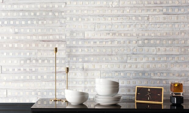 Elitis Iloilo Behang RM_970_75 Ecrin behang collectie