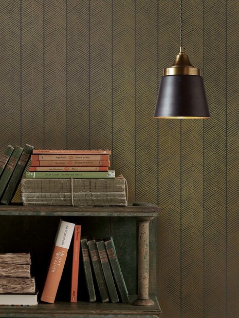 GP &amp; J Baker Herringbone Behang Signature Wallpapers 2