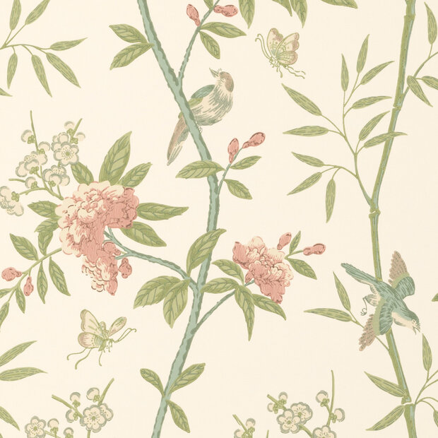 GP &amp; J Baker Peony &amp; Blossom Behang Signature Wallpapers BW45066/8