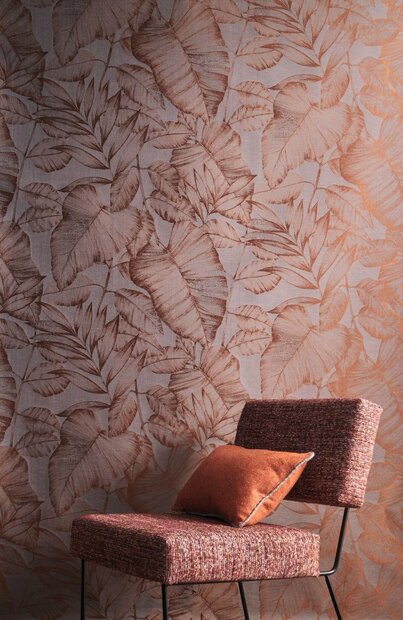 Casamance Escambray Behang Hoja