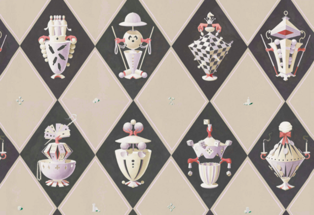 Pierre Frey Jeux de dupes Behang FP497001  