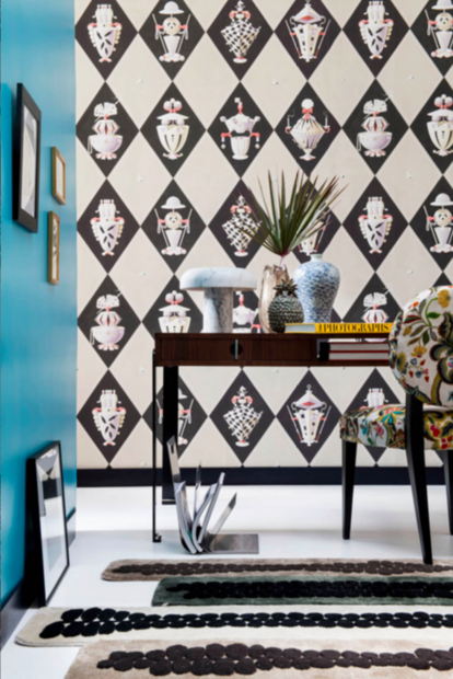 Pierre Frey Jeux de dupes Behang FP497003